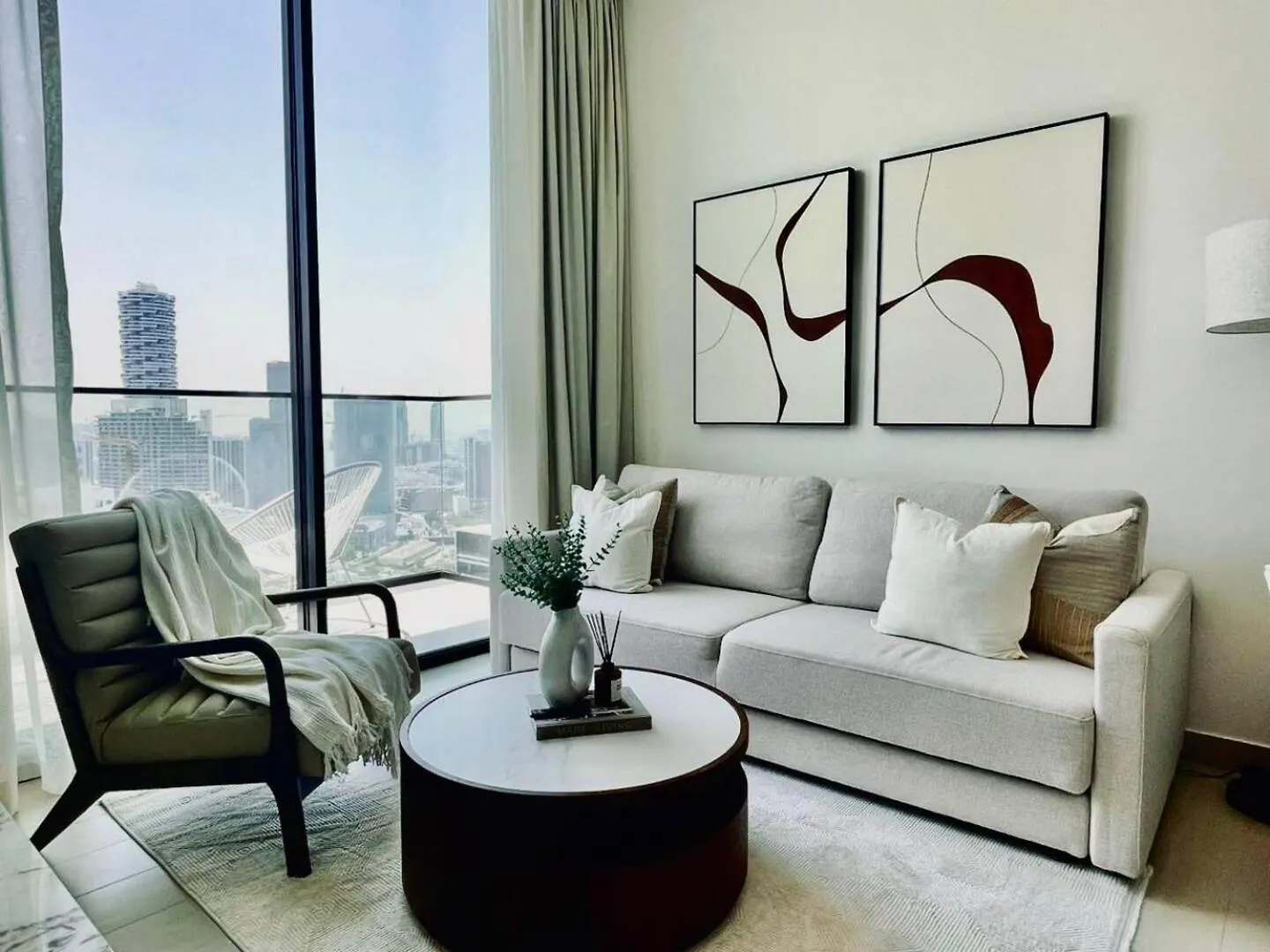 Apartment Aesthetic 1Br In Binghatti House Free Pool Gym Dubai