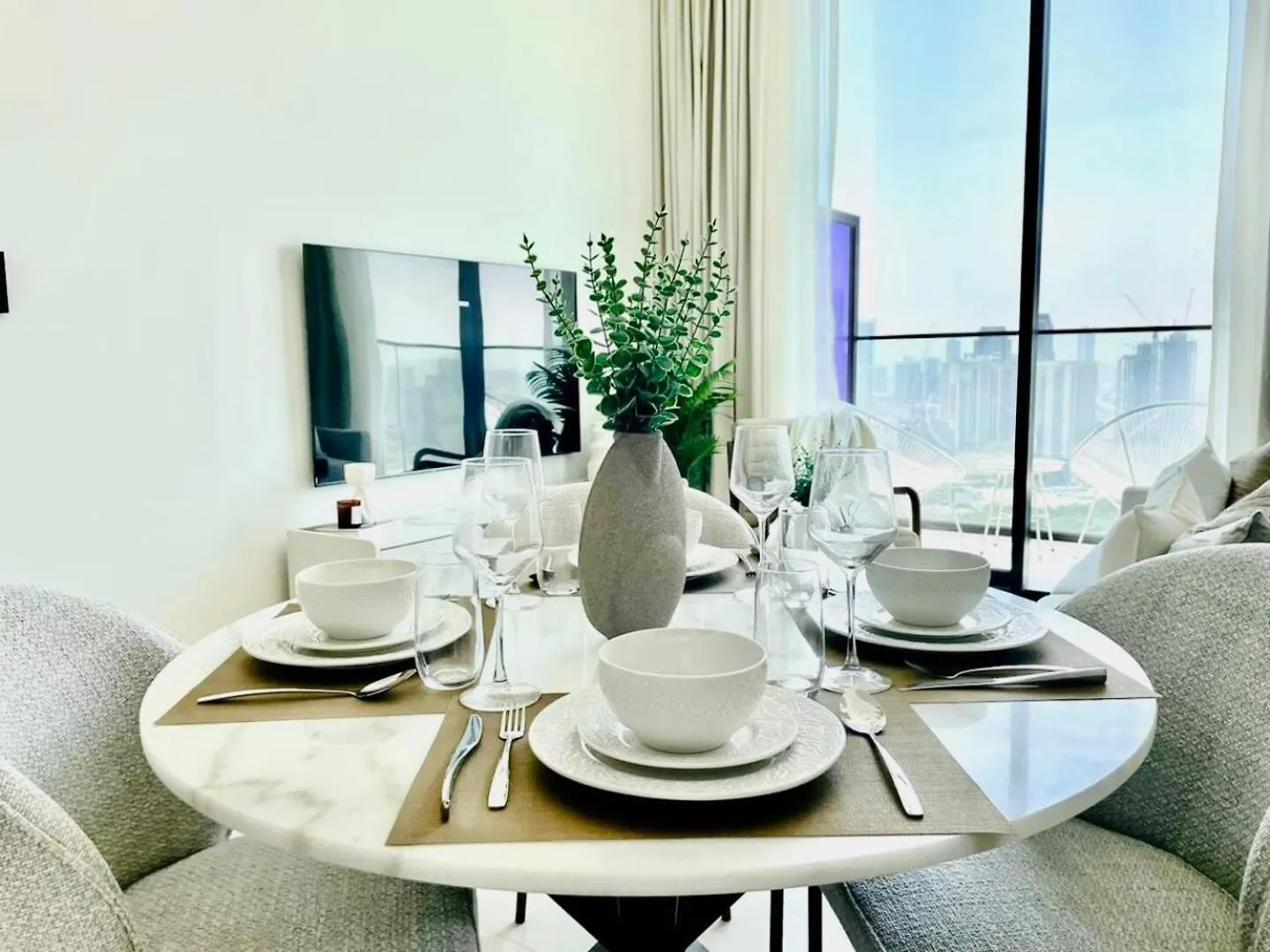 شقة Aesthetic 1Br In Binghatti House Free Pool Gym دبي الإمارات العربية المتحدة