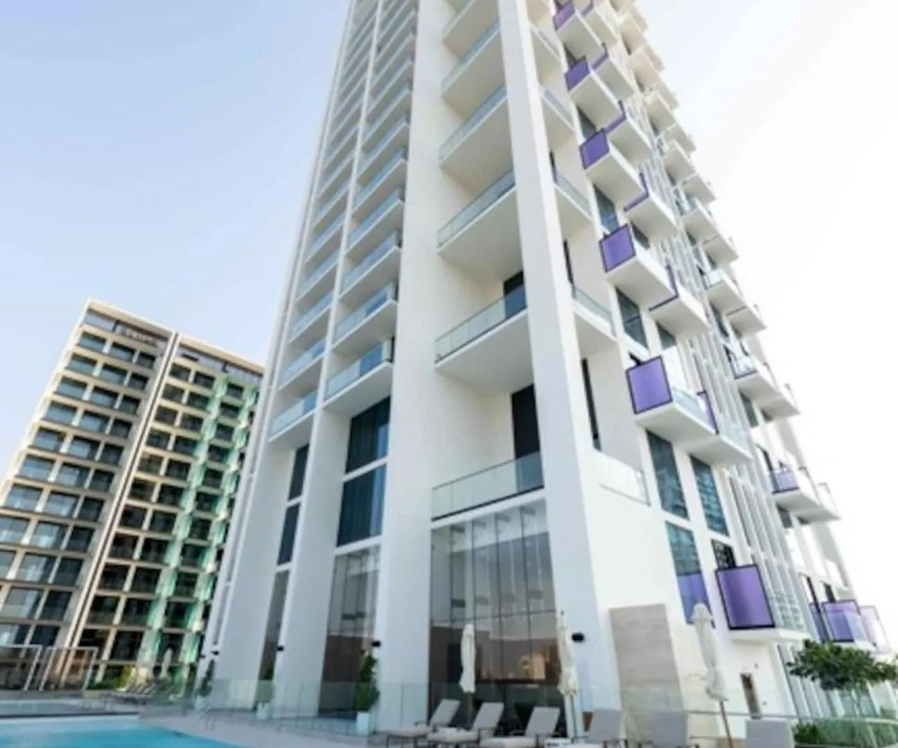 Aesthetic 1Br In Binghatti House Free Pool Gym دبي الإمارات العربية المتحدة